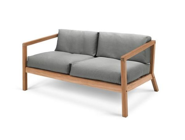 Skagerak Virkelyst Outdoor 2er Sofa Ash